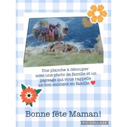 Planche à découper Famille