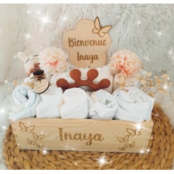 Coffret Naissance fleuri