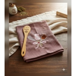 Torchon ou essuie main brodé