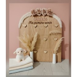 Panneau photo 12 Mois thème...