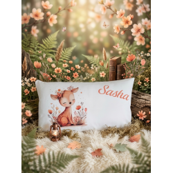 Coussin enfant biche