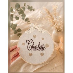 Cercle de broderie...
