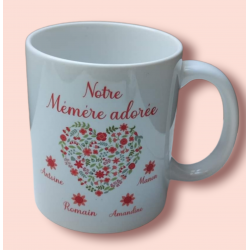 Mug Mamie, Maman adorée