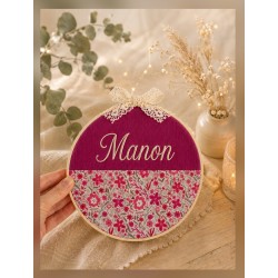 Cercle de broderie/plaque...
