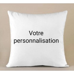 Coussin à personnaliser